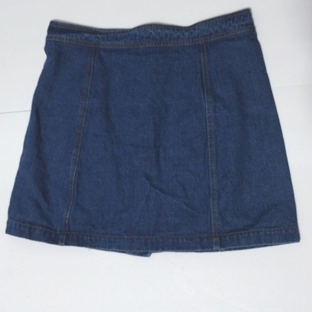 Sans Souci Blue Denim Mini Skirt - Picture 4 of 6